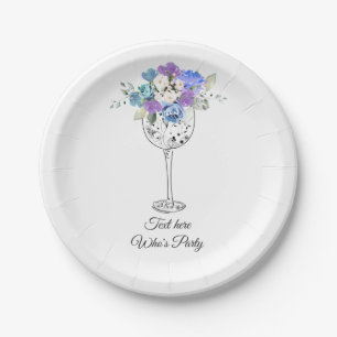 red wine, adult birthday, wedding, Paper Plate