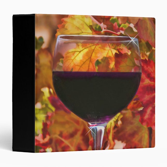 Red Wine Binder (Front/Spine)