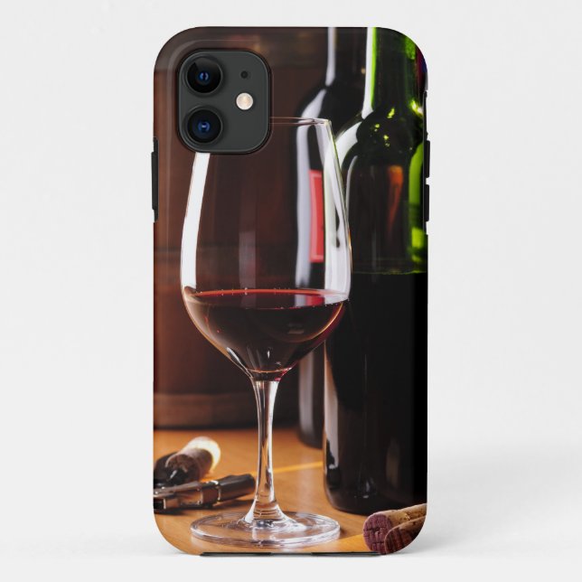 Red Wine Case-Mate iPhone Case (Back)