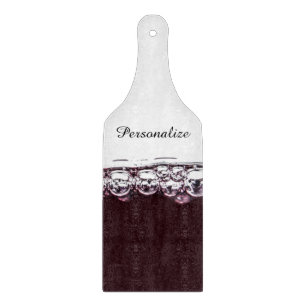 Red wine cutting board