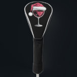 Red Wine Glass Christmas Funny Christmas Xmas Golf Head Cover<br><div class="desc">Red Wine Glass Christmas Funny Christmas Xmas Santa</div>