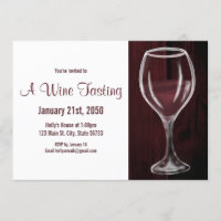 Red Wine Glass Half Empty Full Saying Watercolor