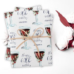 Red Wine Glass Rose Watercolor 60th Birthday Wrapping Paper Sheet<br><div class="desc">Red Wine Glass Rose Watercolor 60th Birthday Wrapping Paper. The design has watercolor red wine glass,  roses and twigs. The text is fully customizable - personalize it with your name and any age.</div>
