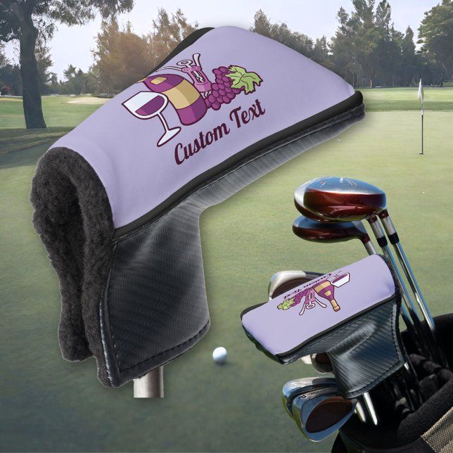 Red Wine Golf Head Cover (Creator Uploaded)