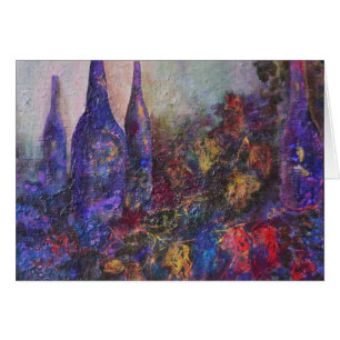 Red Wine Harvest Art