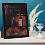 Red Wine Painting by Alfred Fox Plaque<br><div class="desc">Red Wine Painting by Alfred Fox.</div>