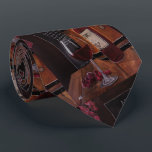 Red Wine Painting by Alfred Fox Tie<br><div class="desc">Red Wine Painting by Alfred Fox.</div>