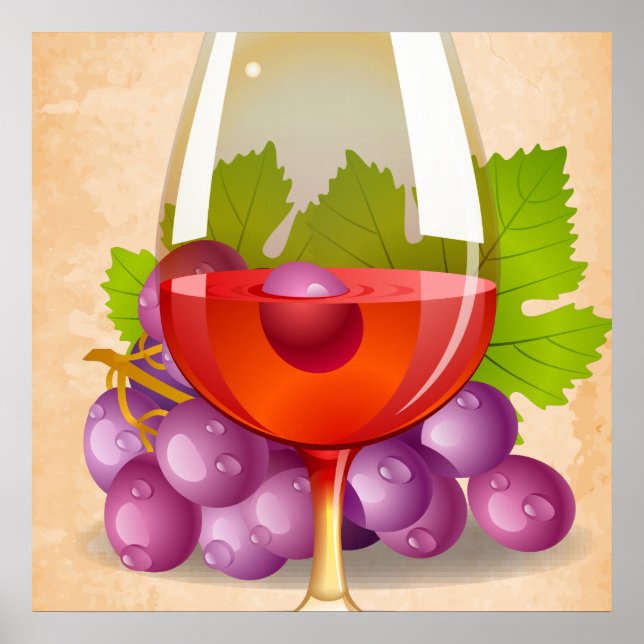 Red Wine Poster (Front)