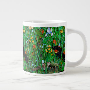 Red Wing Blackbird Coffee Cup