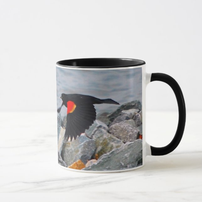 RED-WINGED BLACKBIRD - mug (Right)