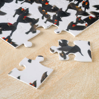 Red Winged Blackbird Murmuration Puzzle