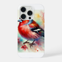 Red Winged Finch 251024AREF121 - Watercolor