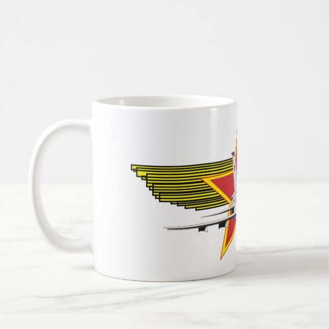 Red Wings Fighter Mug (Left)