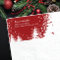 Red Winter Tree Snow Scene Return Address Label