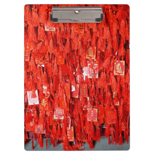 Red Wishes Clipboard