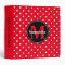 Red with White Polka Dots Personalized