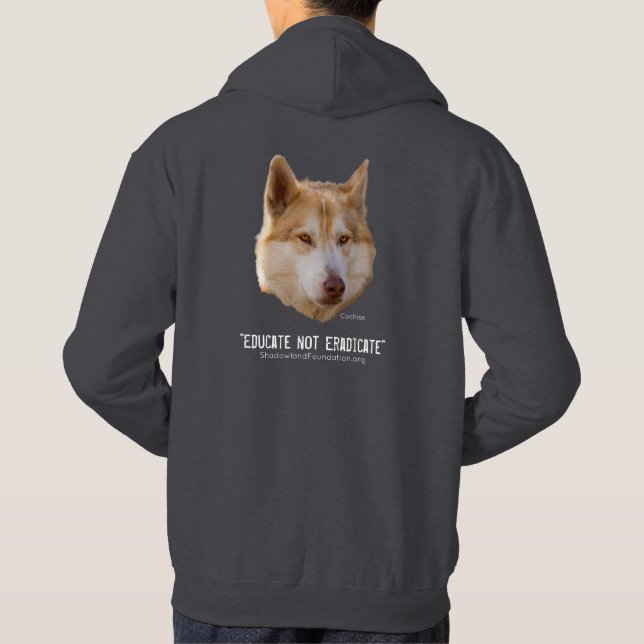 Red Wolf Hoodie (Back)