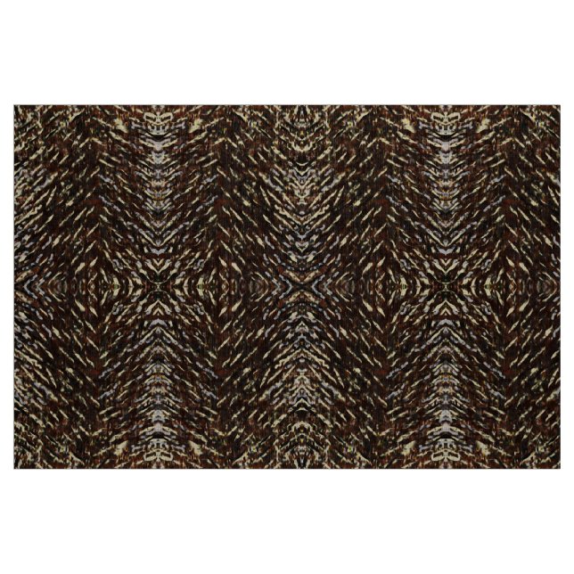Red Wolf Natural Linen (54" width) Fabric-Design 3 Fabric (Fat Quarter)