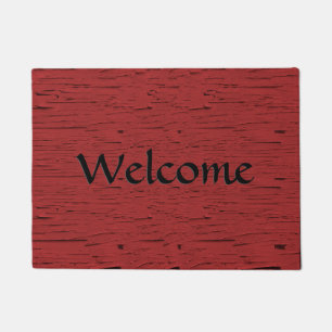 Red Wood Doormat