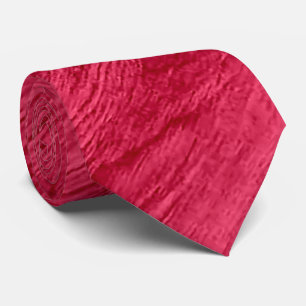 Red Wood Grain Texture #2 Tie