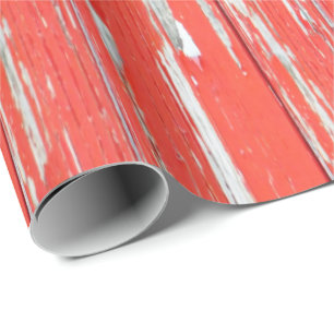 red wood rustic wall paper