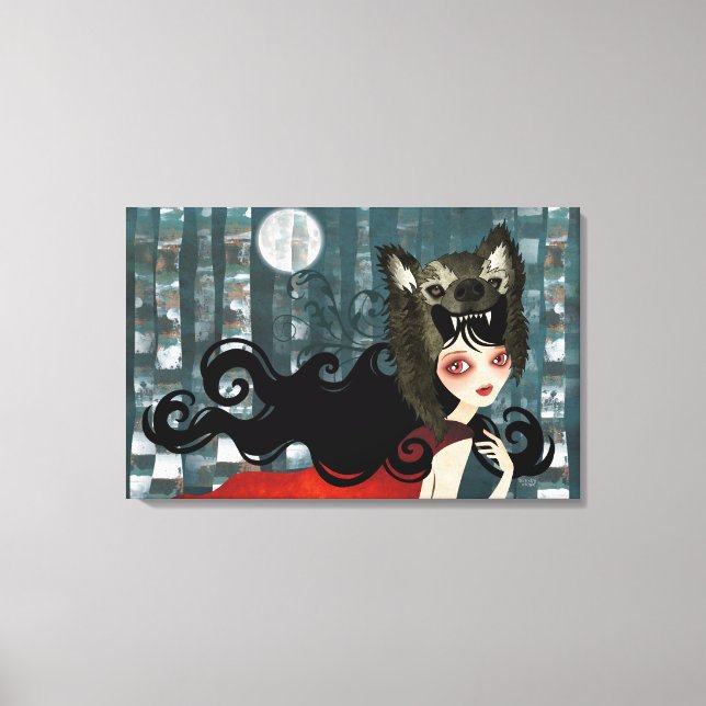Red Wrapped Canvas (Front)