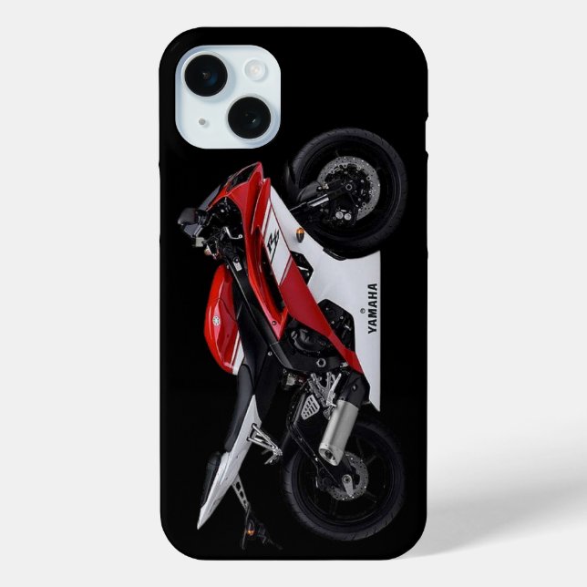 Red Yamaha Yzf-R6 Motorcycle Case-Mate iPhone Case (Back)