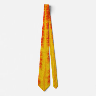 Red & Yellow Aspen Leaf #10 Tie