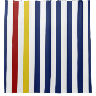 Red Yellow Blue And White Stripes