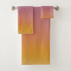 Red Yellow Blue Green Colours Template Abstract Ar Bath Towel Set