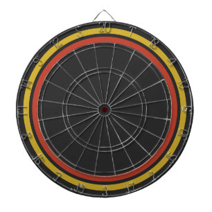 Red Yellow Dartboard