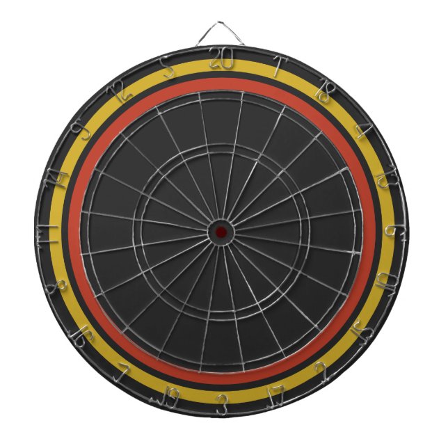 Red Yellow Dartboard (Front)