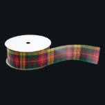 Red Yellow Green Plaid Clan Buchanan Tartan Grosgrain Ribbon<br><div class="desc">Finish up your gifting needs with this cute plaid tartan pattern clan Buchanan Ribbon for your festive season gift giving or any special birthday or anniversary presents</div>