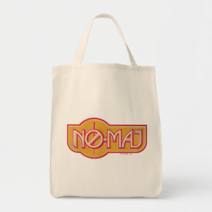 Red & Yellow NO-MAJ™ Badge Tote Bag