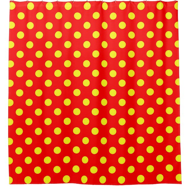 Red Yellow Polka Dots Design  (Front)