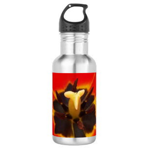 red yellow tulip 532 ml water bottle