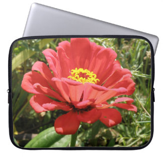 Red Zinnia Laptop Bag