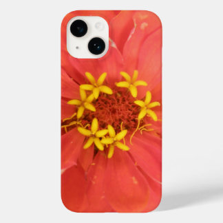 Red Zinnia Macro Case-Mate iPhone 14 Case