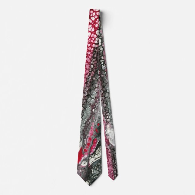 Red zombie tie (Front)