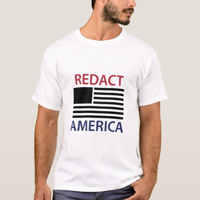 REDACT AMERICA T-Shirt (Devant)