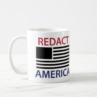 REDACT AMERICA T-Shirt Coffee Mug
