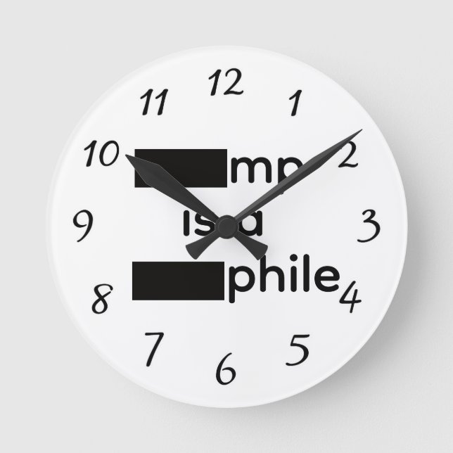 Redacted Clock (Front)