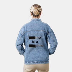 Redacted Denim Jacket