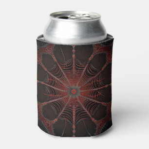 Redback Spider Fractal Art, Can Cooler