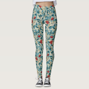 Redberry Tree, William Morris Leggings