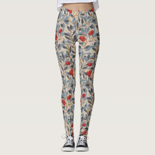Redberry Tree, William Morris Leggings