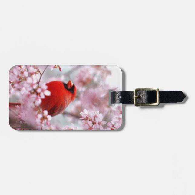 Redbird Luggage Tag (Front Horizontal)