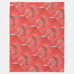 Redbird Rhapsody Fleece Blanket