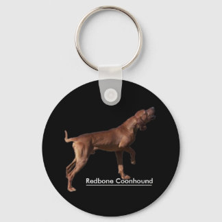 Redbone Coonhound Keychain