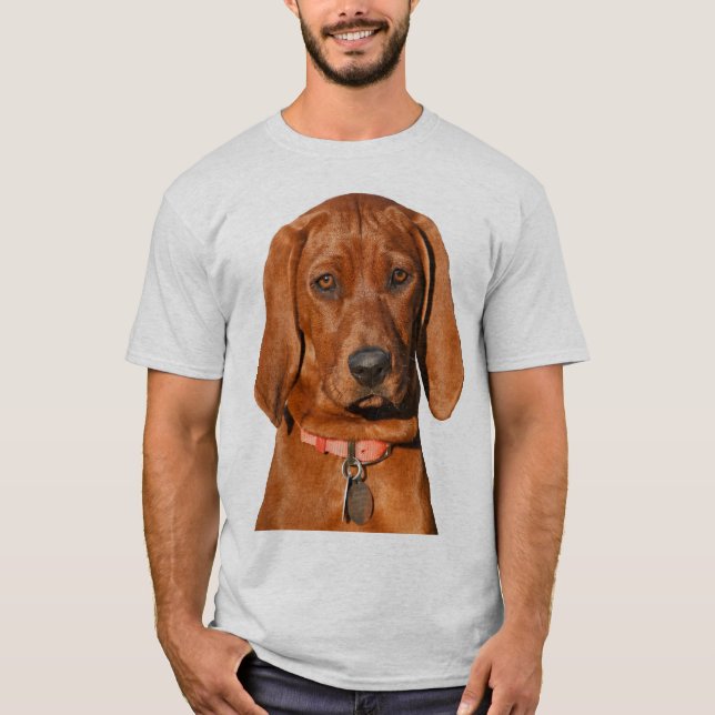 Redbone Coonhound Pup T-Shirt (Front)